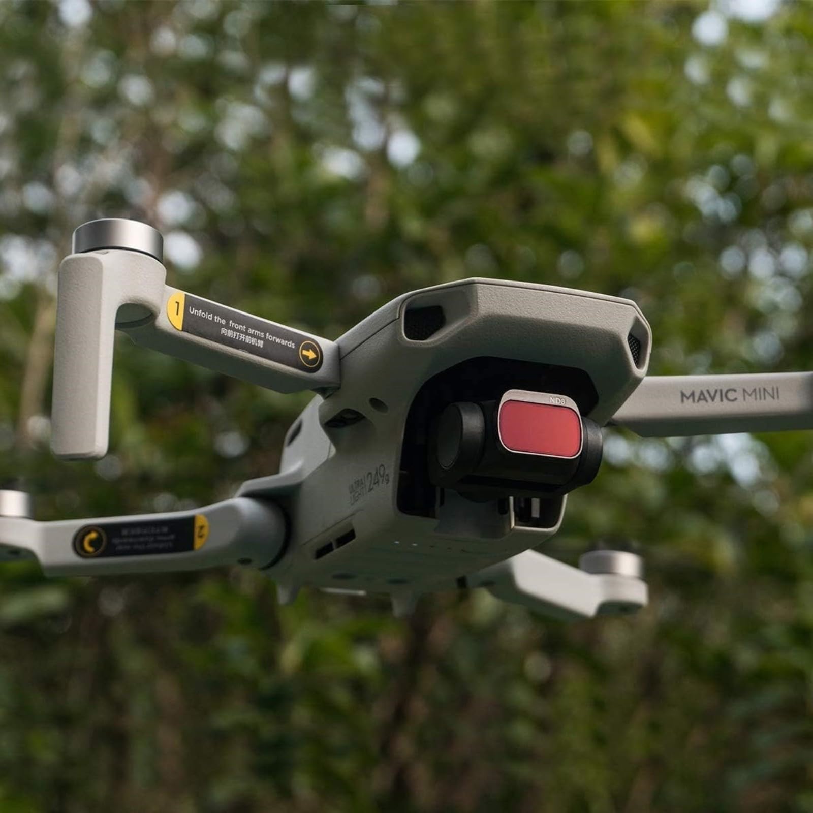 Mini 4K Filter, Kamera Objektiv Filter Set für DJI Mini 4K/Mini 2 SE/Mini SE/Mini 2/Mavic Mini Drohnen Zubehör 6er Pack (CPL/UV/ND8/ND16/ND32/ND64)
