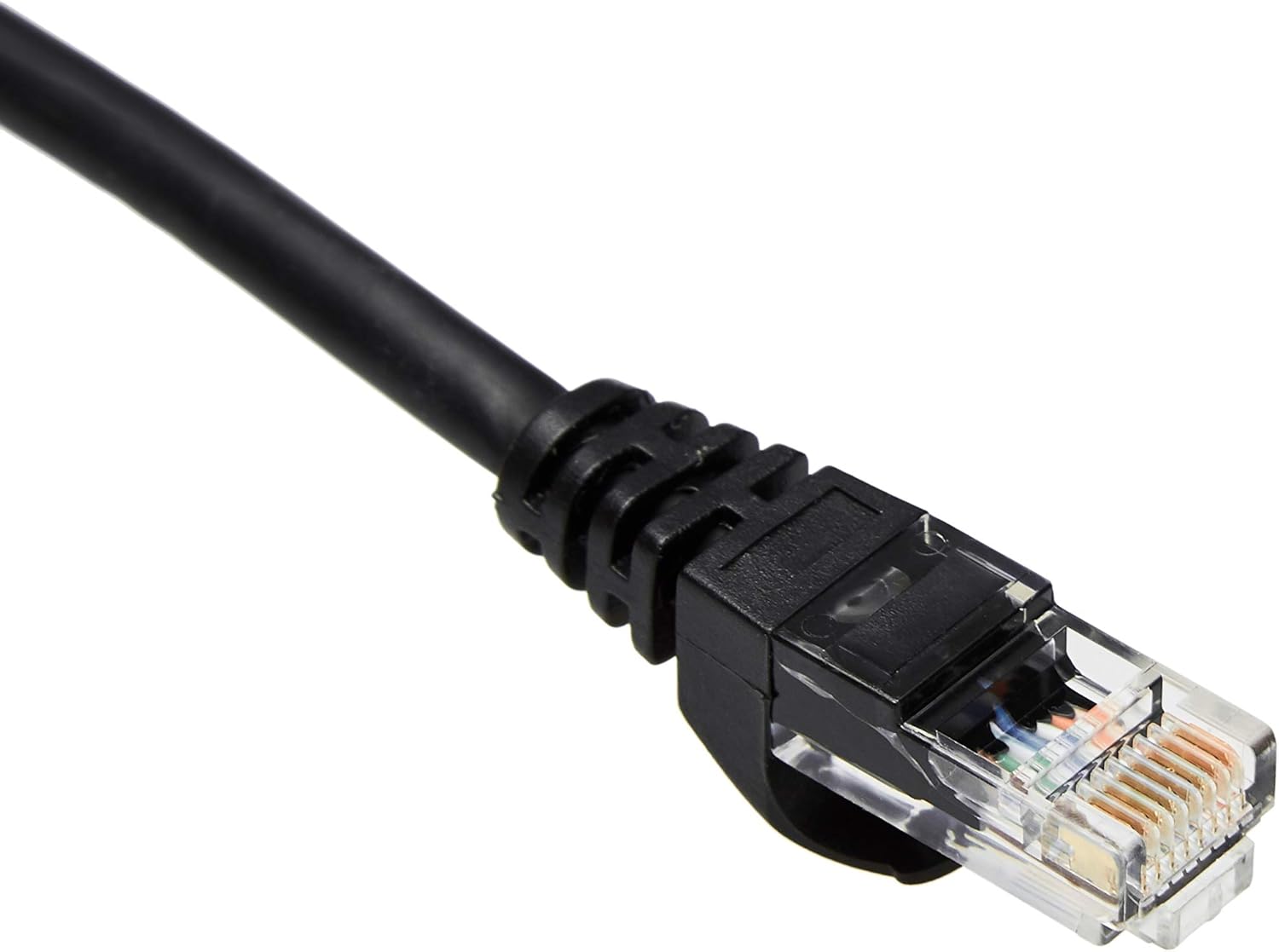  Basics Snagless RJ45 Cat-6 Ethernet Patch Internet Cable - 15-Foot, Black, 5-Pack : Electronics