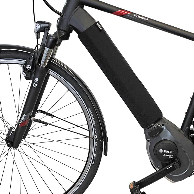 NC-17 Connect E-Bike Battery Case for Battery in Downtube/Air Breathing Technology/Battery Thermal Cover/Neoprene/Black