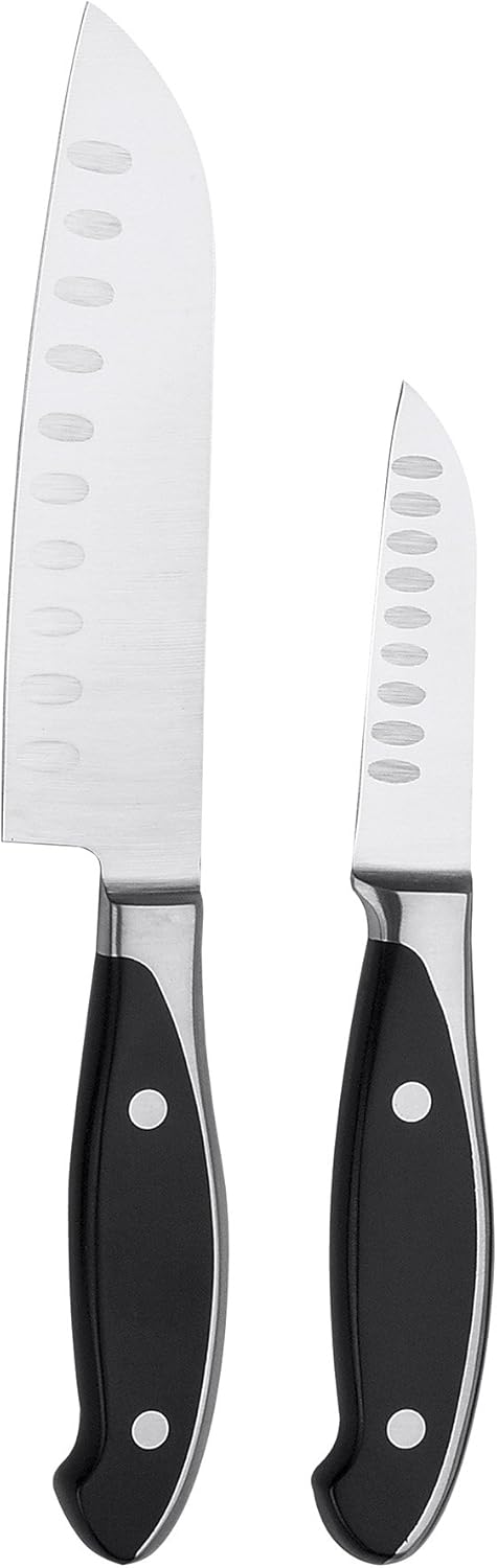 HENCKELS Forged Synergy 2-pc Asian Knife Set, Black/Stainless Steel