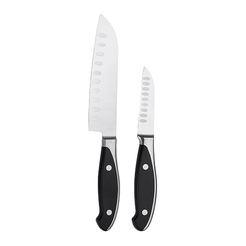 HENCKELS Forged Synergy 2-pc Asian Knife Set, Black/Stainless Steel