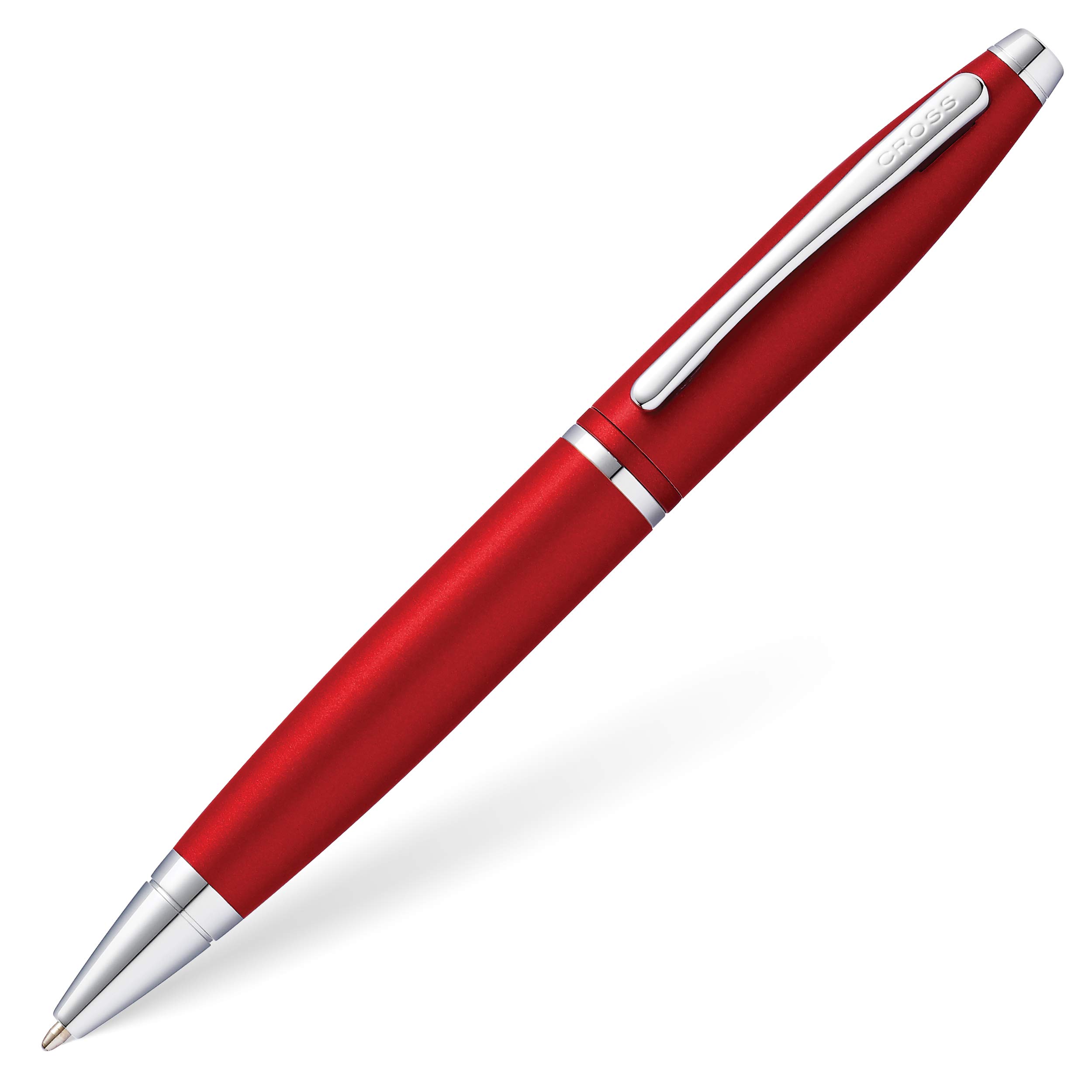 Stylo bille Cross Calais chrome rouge accessoire de bureau pour vos notes - 8