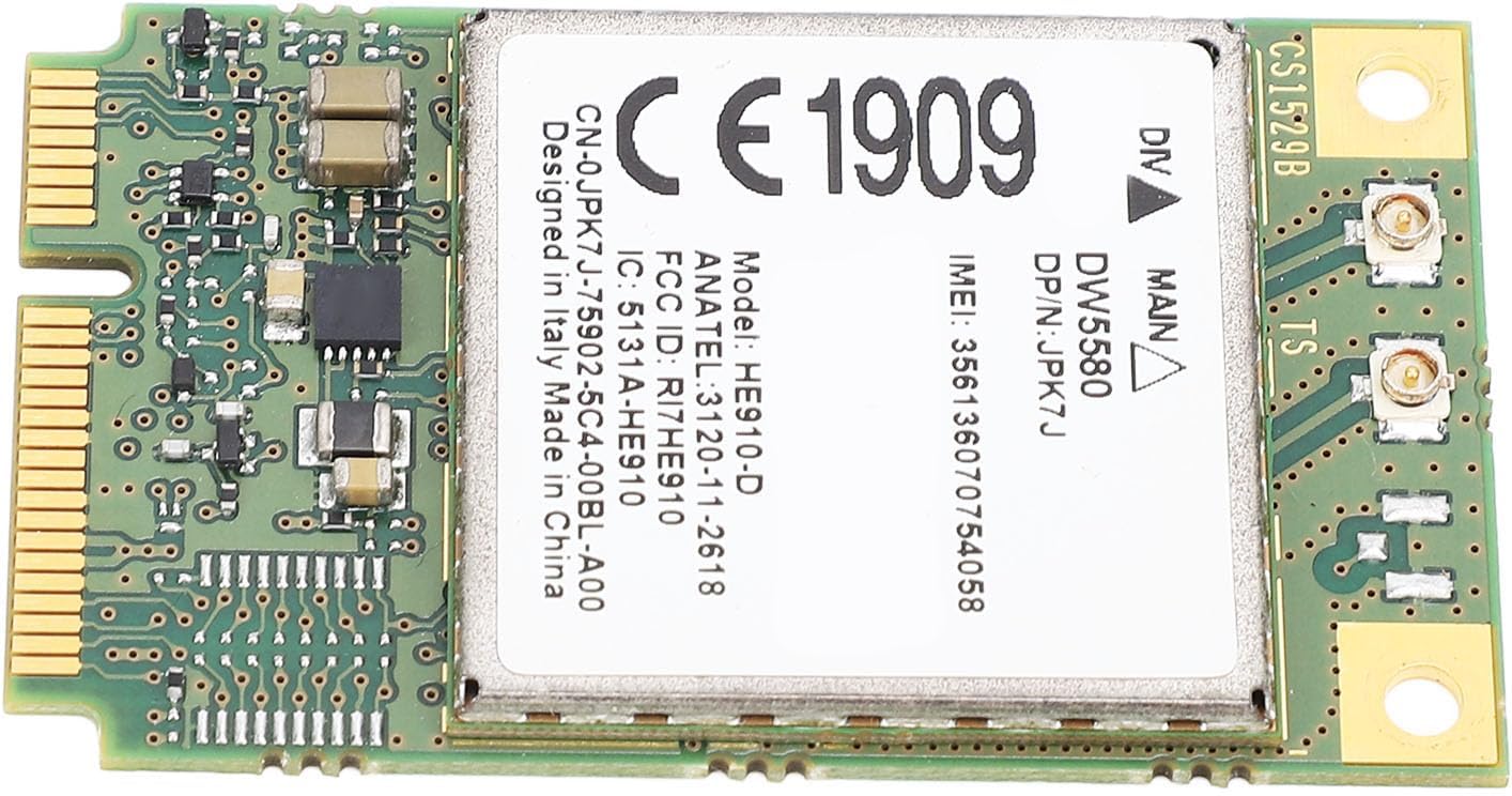 3G Network Card Module. Fast PCIE UMTS HSPA Module for PDA MRM Terminals, Made of Circuit Board