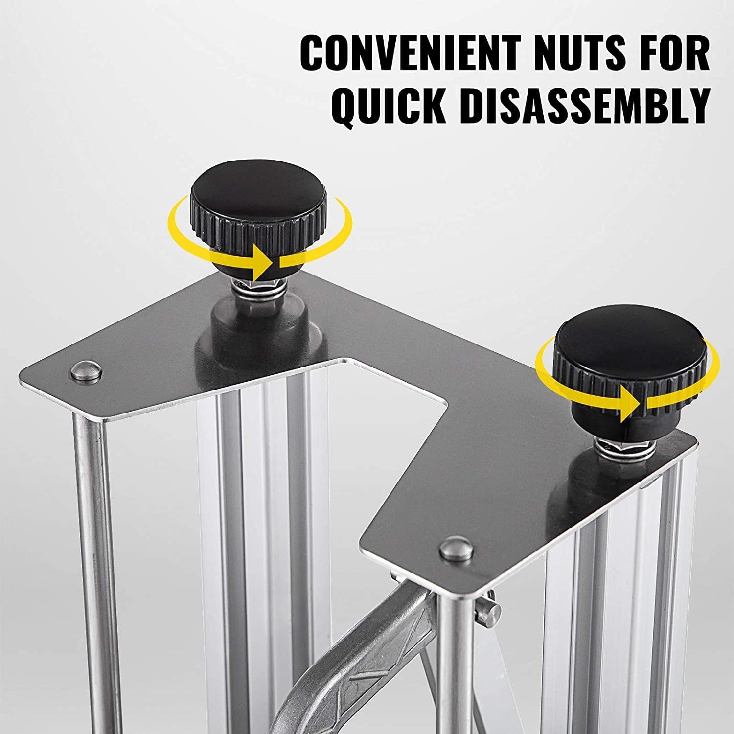 Affettatrice per patate, resistente, manuale, con base antiscivolo, design a forza verticale, 5 kg, in acciaio inox, per ristoranti e uso domestico