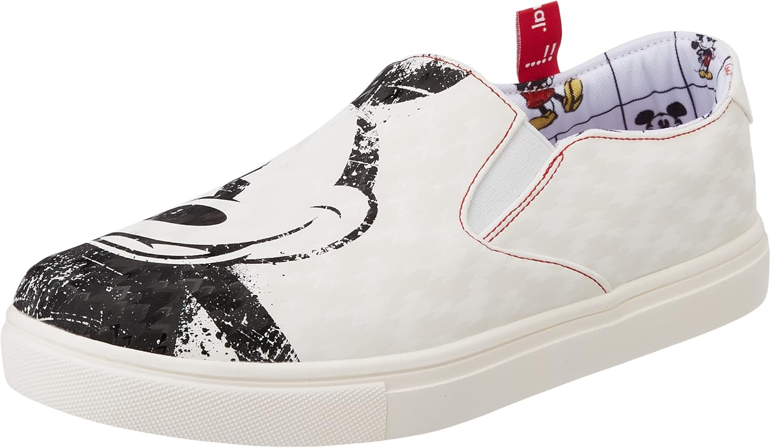 Desigual Women's Casual Sneaker, White, 8