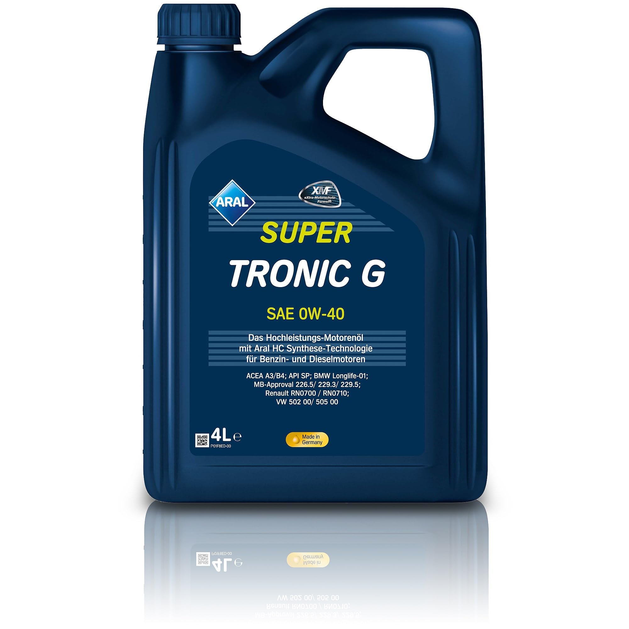 3x 1 L + 4 L = 7 Liter Aral SuperTronic G 0W-40 Motor-Öl inkl.