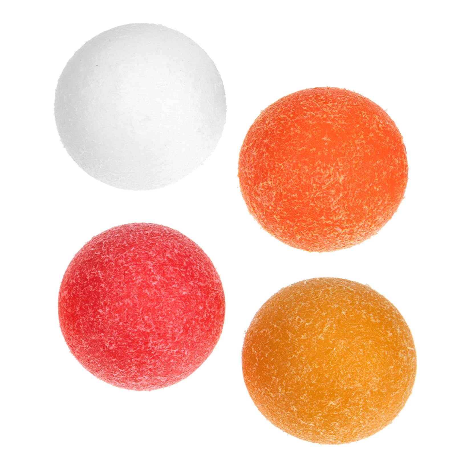 Milisten 1set Table Game Footballs Durable Table Soccer Balls for Desk Foosball Replacement Balls for Standard 4pcs