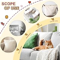 Vista 7 de Cahomo Cinta de reparación de lino de 4 x 79 pulgadas, parches de tela autoadhesivos, kit de cinta de parche de lino, cinta de reparación de tela