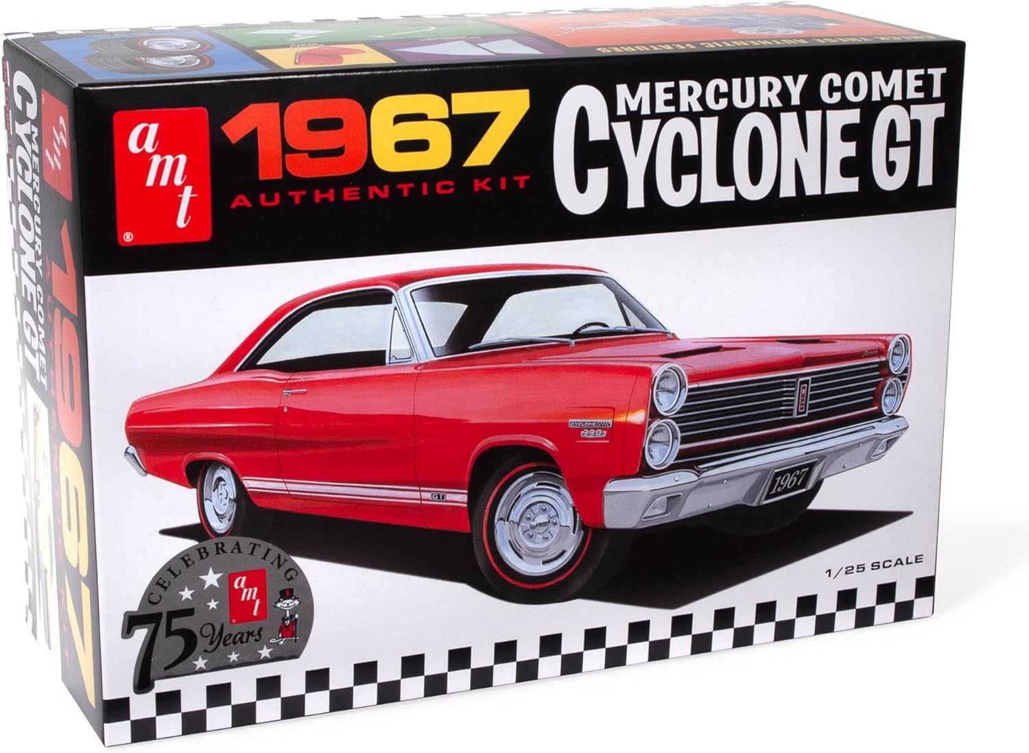 AMT 1967 Mercury Cyclone GT 1:25 Scale Model Kit