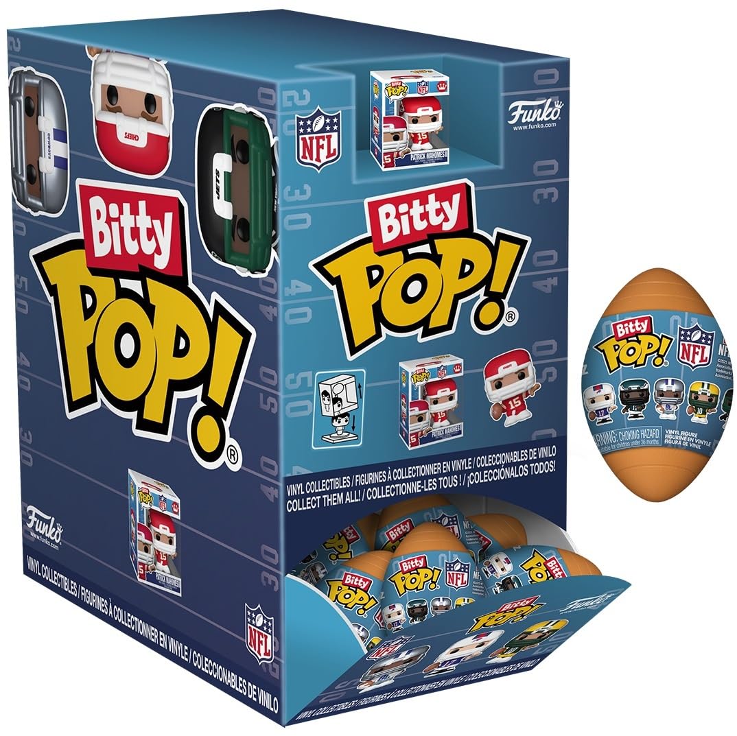 Funko Bitty POP! Singles: NFL (One Random Mini Per Transaction)