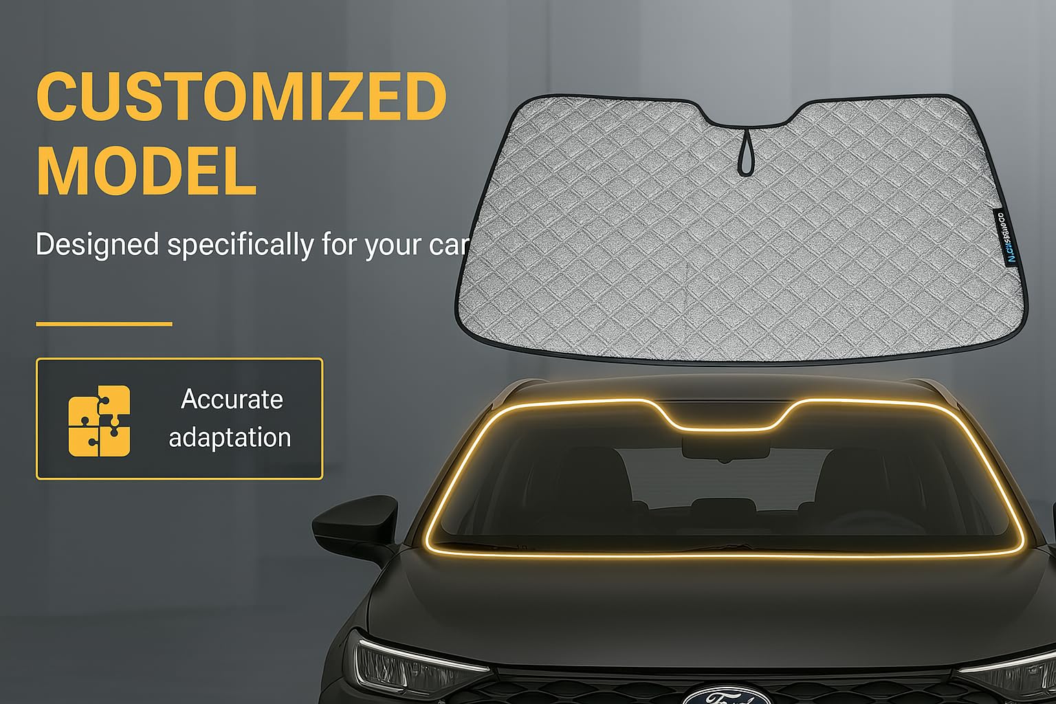 X-CAR Rear Window Sun Shade For Volkswagen Amarok 2009-2022 Car Sun Blind Mesh