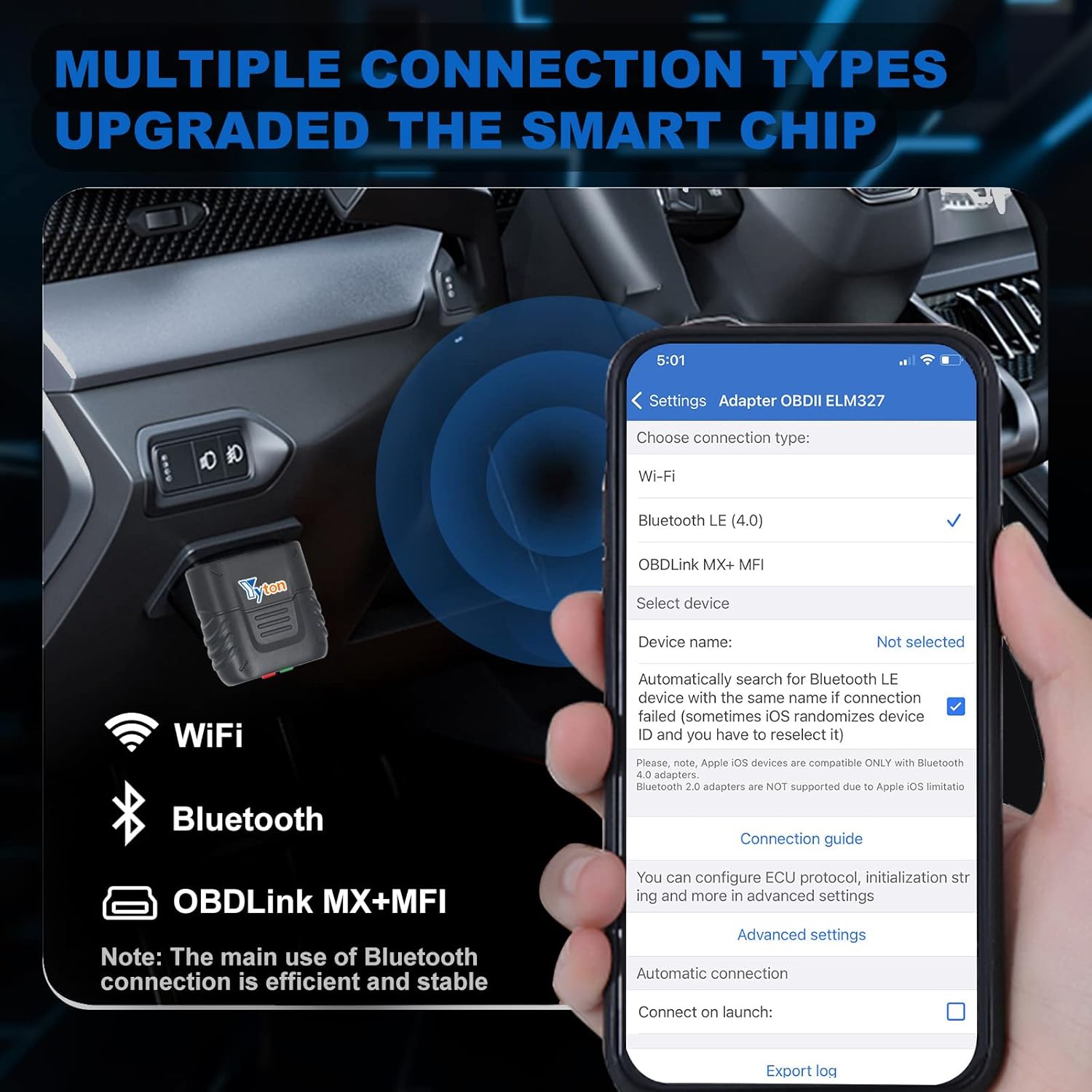 Quick Setup Guide for Yyton OBD2 Scanner