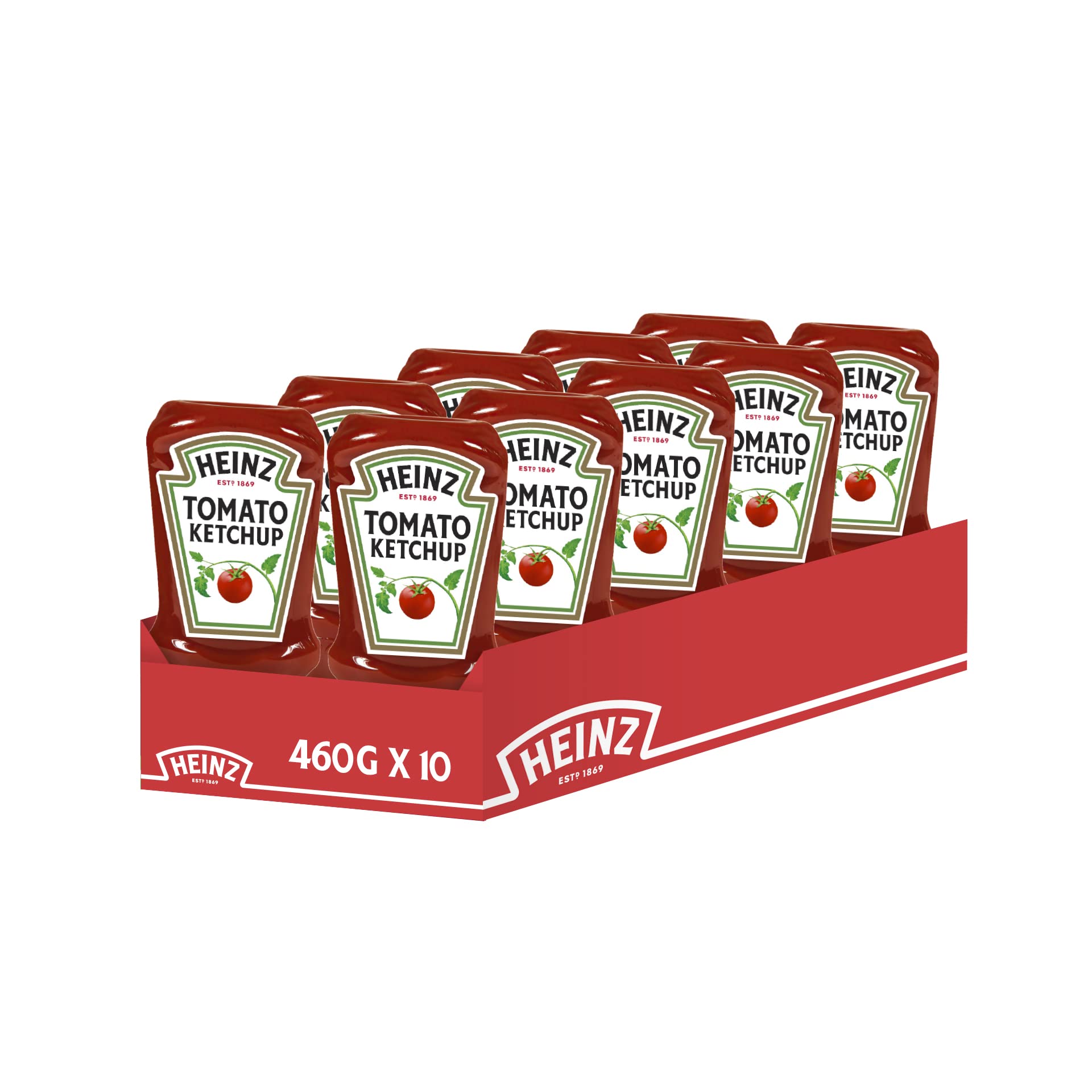Salsa Heinz Tomato Ketchup (10 x 460 g)