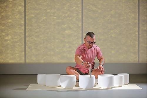 Miniatura 2 de Topfund - Cuencos de cristal para crear notas de sonido de vibración