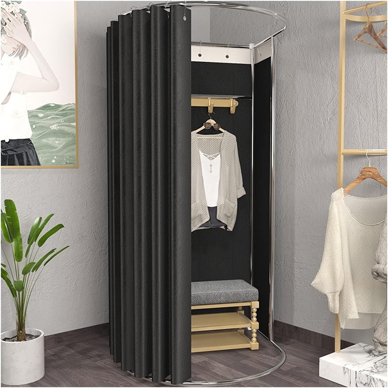 衣料品店のフィッティングルーム ドレッシングルーム簡単モバイル変更室フィッティングルーム フィッティングルームドレッシング室 9 95 100 0cm Color Size X オフィスポータブルドレッシング室 ドアカーテントラック304ステンレス鋼の高硬度と耐久性のあるライブ 衣料品店のフィッティングルーム ドレッシングルーム簡単モバイル変更室フィッティングルーム フィッティングルームドレッシング室 9 95 100 0cm Color Size X オフィスポータブルドレッシング室 ドアカーテントラック304ステンレス鋼の高硬度と耐久性のあるライブ