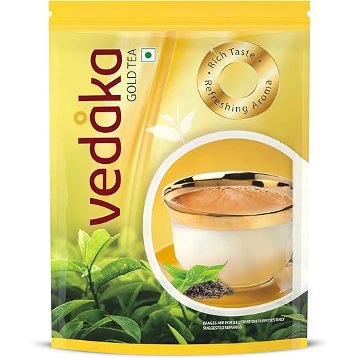 Amazon Brand Vedaka Gold Tea Rich & Aromatic Chai 1 kg