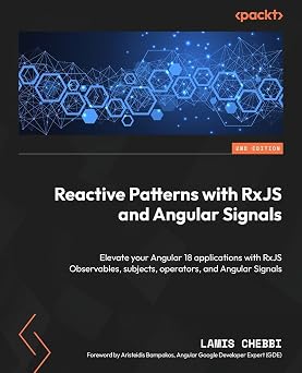 Reactive Patterns with RxJS and Angular Signals Elevate your Angular 18 applications with RxJS Observables, subjects, operators, and Angular Signals