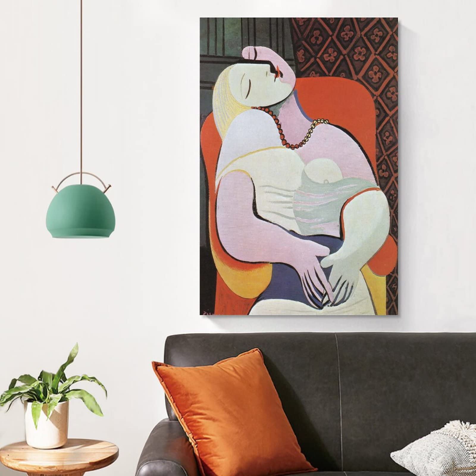 Amazon.co.jp: ポスター キュビズムの画家 パブロ・ピカソ 夢の中で