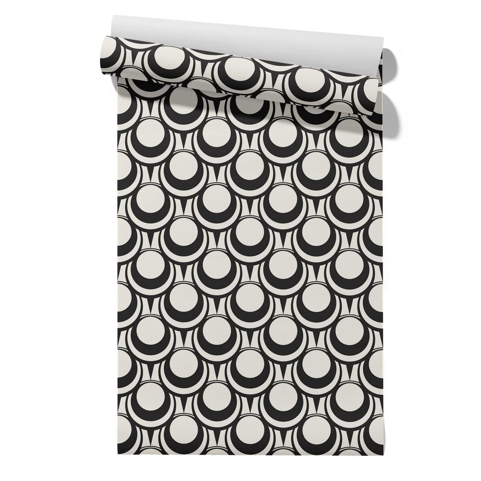Cevan Style 5 Thick Wallpaper For Bad Walls Covering To Keep Damp At Bay Geometric Textures Modern Fashion 45X300cm