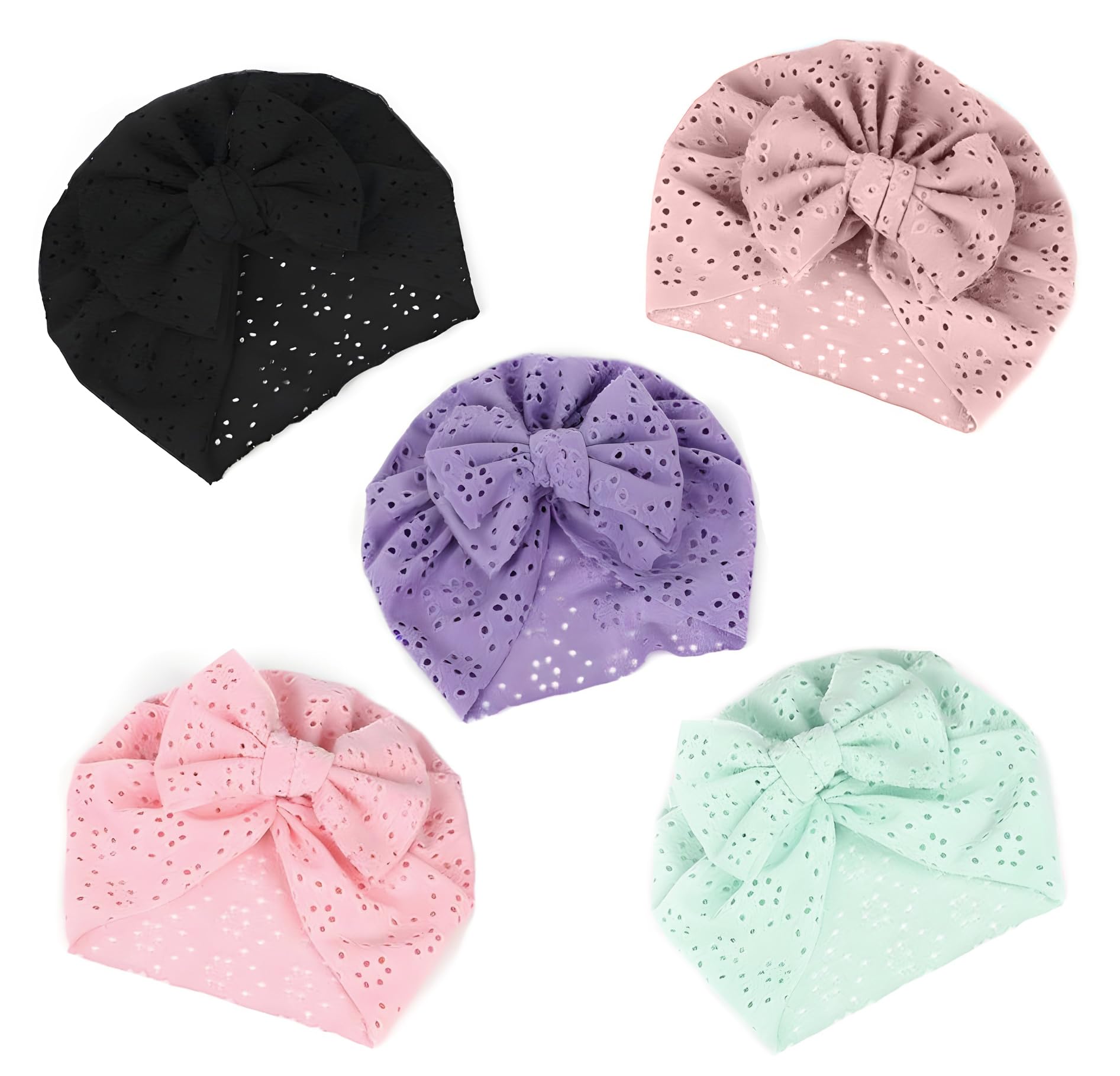 ANNACREATIONS Premium Designer Soft Bow Head Wrap Stretchable Headband Super Elastic Band Hair Accessories For Baby Girls 5 Count (Pack Of 1, Multicolor) (B0C5JPK8MY) Amazon Price History, Amazon Price Tracker