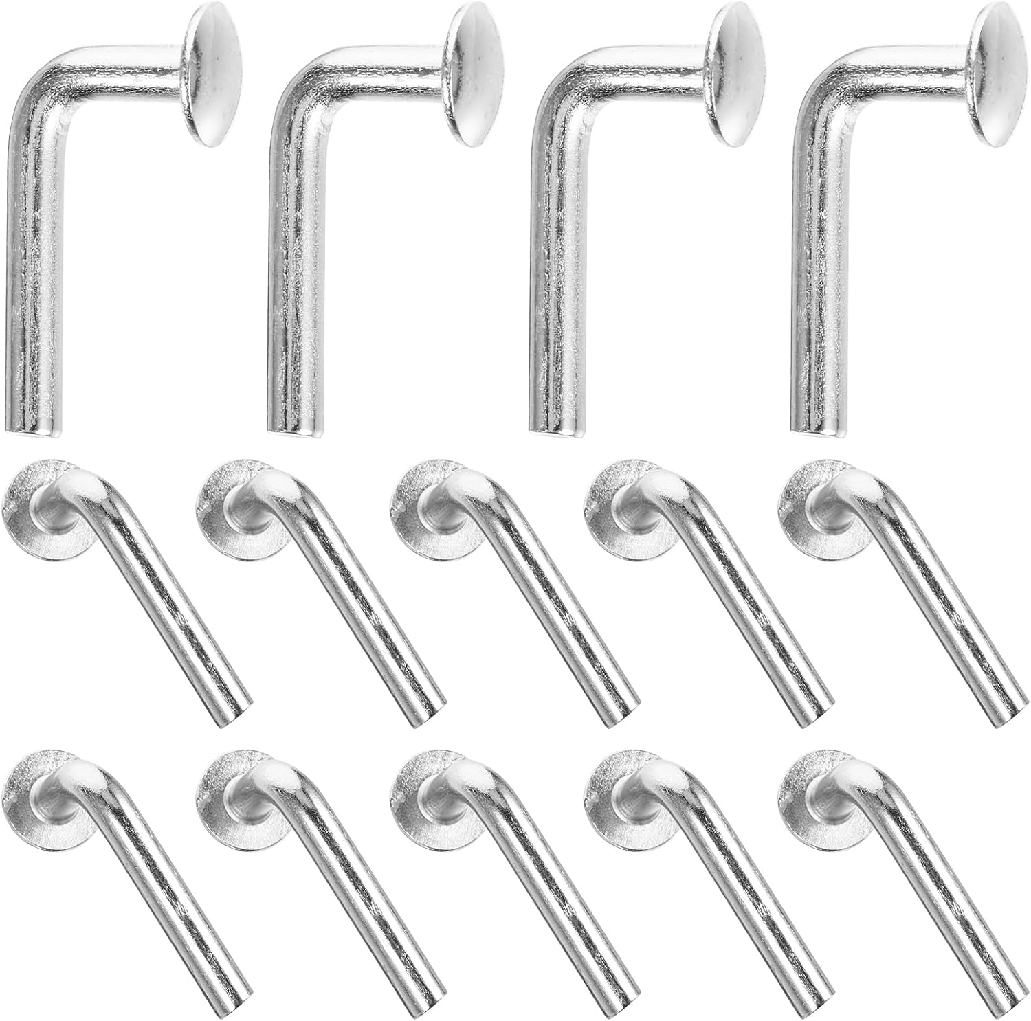 100pcs Pallet Rack Drop Pin M5x30mm Heavy Duty Safety J Bolt Shelving Projects Universal Beam Locker Accessory Warehouse Home Storage Systems