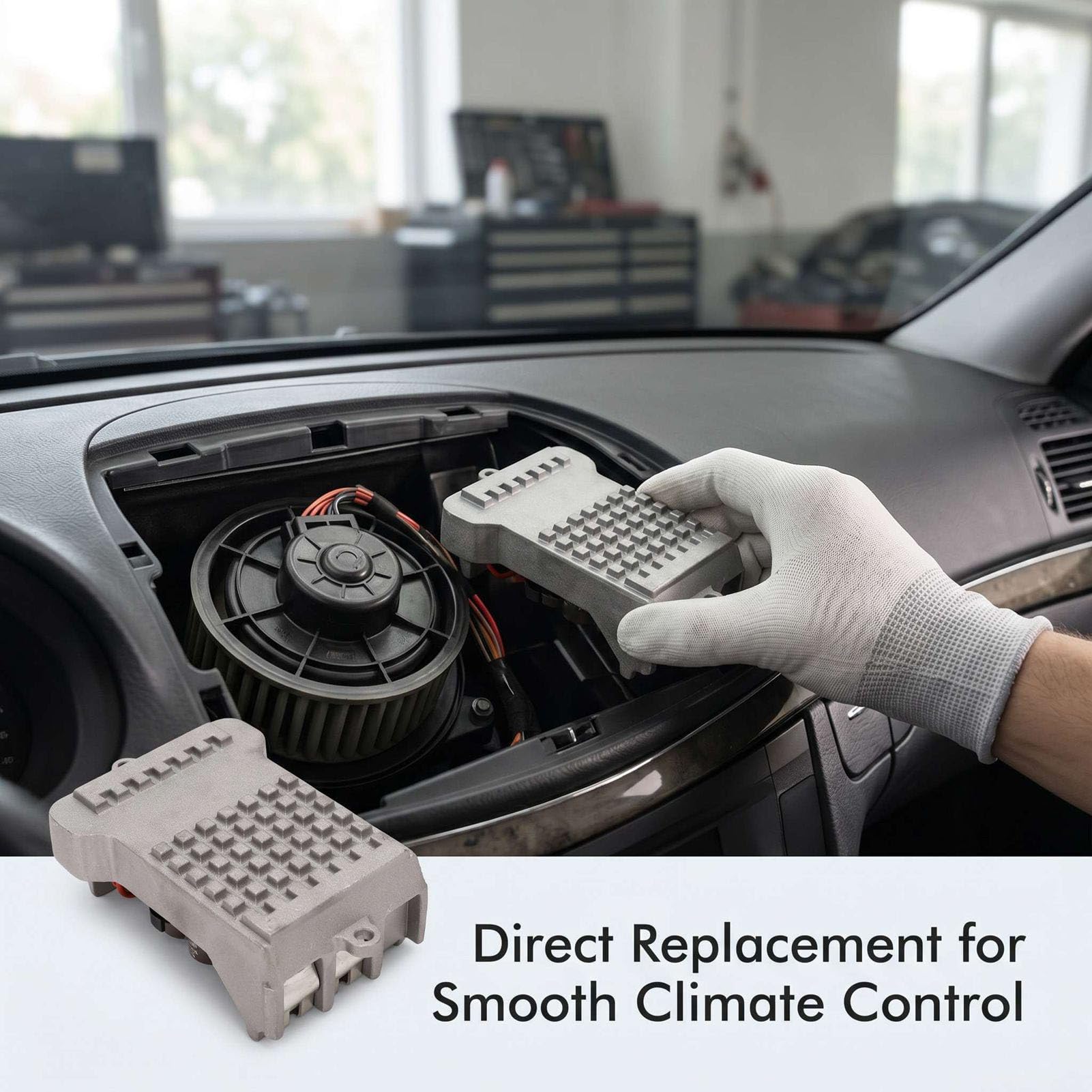 Generic Sostituzione Durevole del Modulo Resistente Al Calore della Resistenza del Motore del Ventilatore per SL600 R129 - Componenti Standard OEM per il Restauro di Veicoli