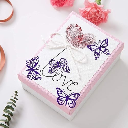 Miniatura 9 de 4 troqueles de corte de mariposa 3D de metal, mariposas 3D, plantillas en relieve, plantillas para hacer tarjetas, manualidades, álbumes de recortes