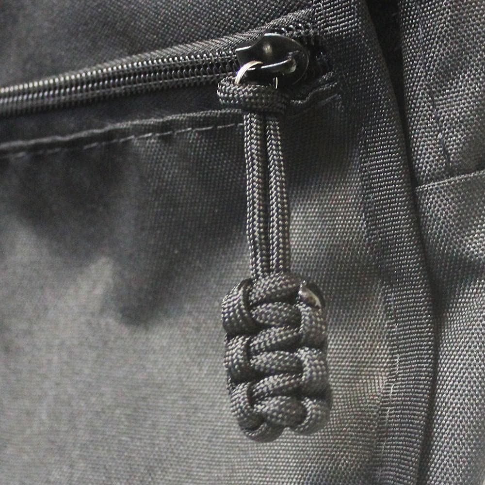 Black : Bartact (QTY 5) 550 Universal Nylon Paracord Zipper Pulls