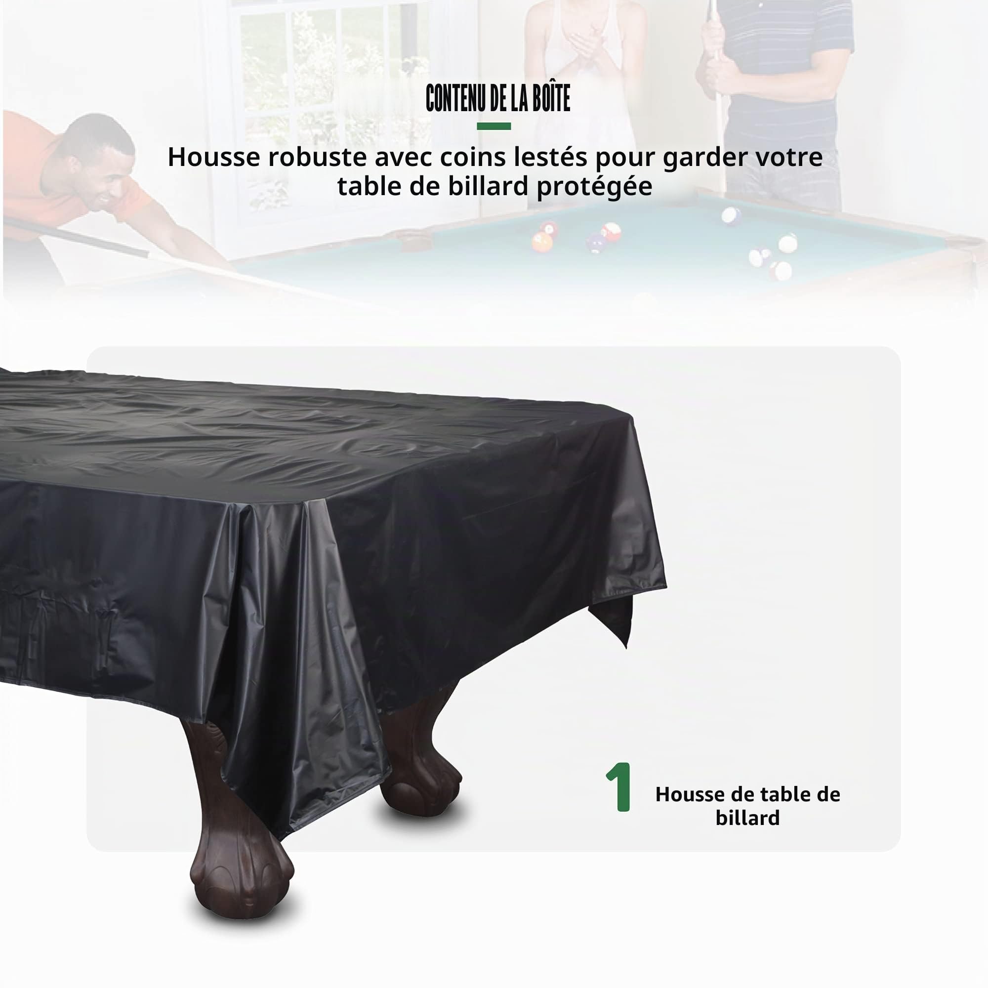 EastPoint Sports Housse de Table de Billard