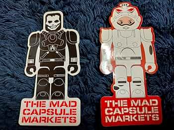 Amazon.co.jp: THE MAD CAPSULE MARKETS ステッカー 2枚 セット