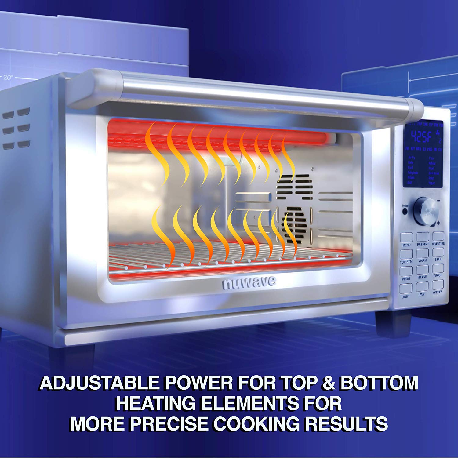 Buy NUWAVE Bravo Air Fryer Oven, 12in1, 30QT XL Large Capacity