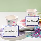 Avery Customizable Name Tags, 2-1/3" x 3-3/8", White with Blue Border, Removable Adhesive, 100 Name Badge Labels per Pack, Great for Meetings, Events, and More (6 Packs of 44144) – view 5