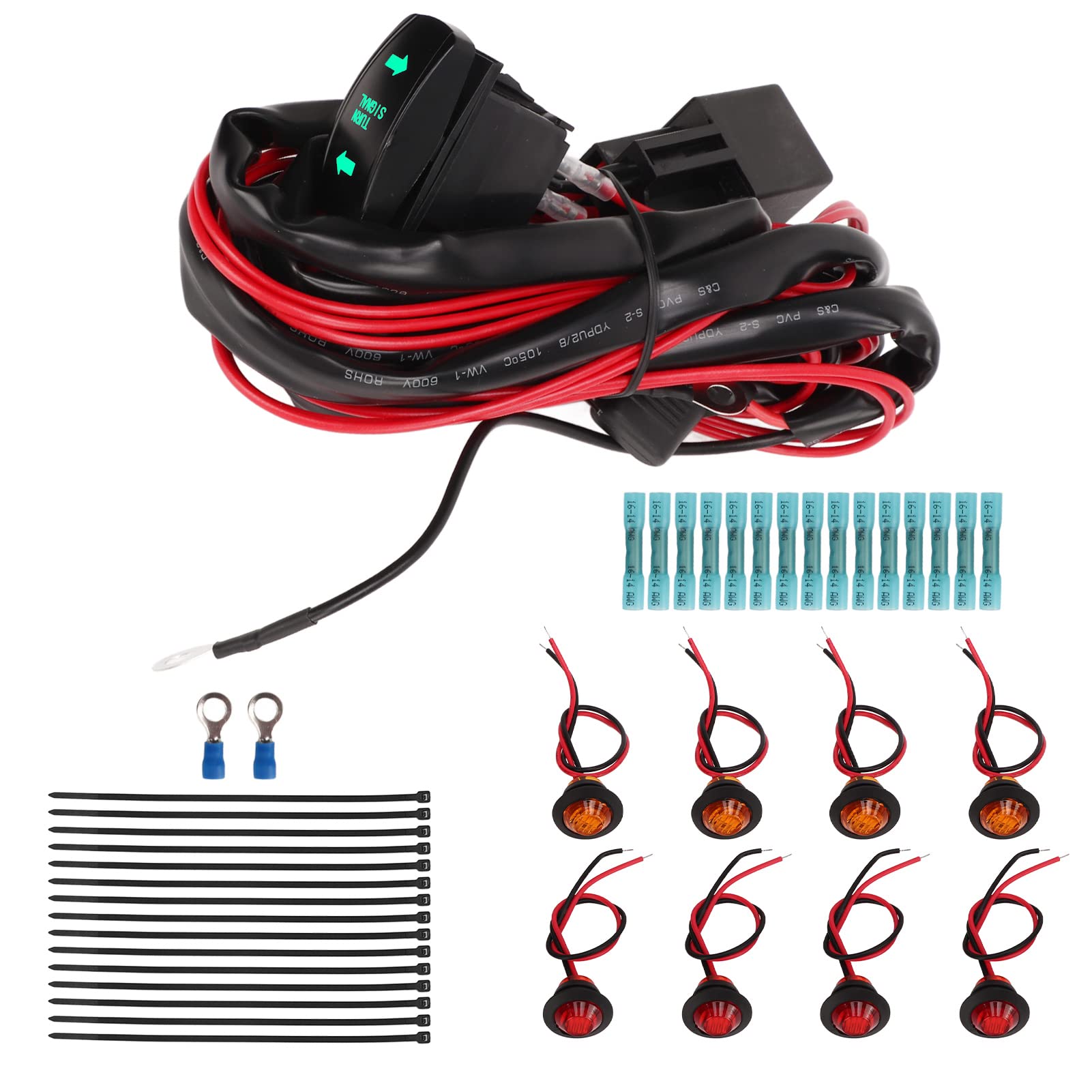 Kit clignotant UTV pour rouler sur route légalement en Can Am et moto