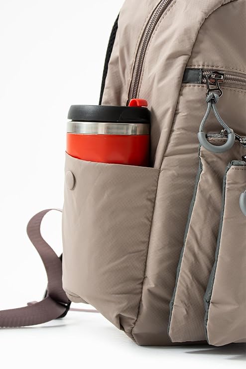 Unisex Suya Dayanıklı Paraşüt Kumaş 4 Bölmeli Laptop Bölmeli Seyahat Ve Okul Çantası