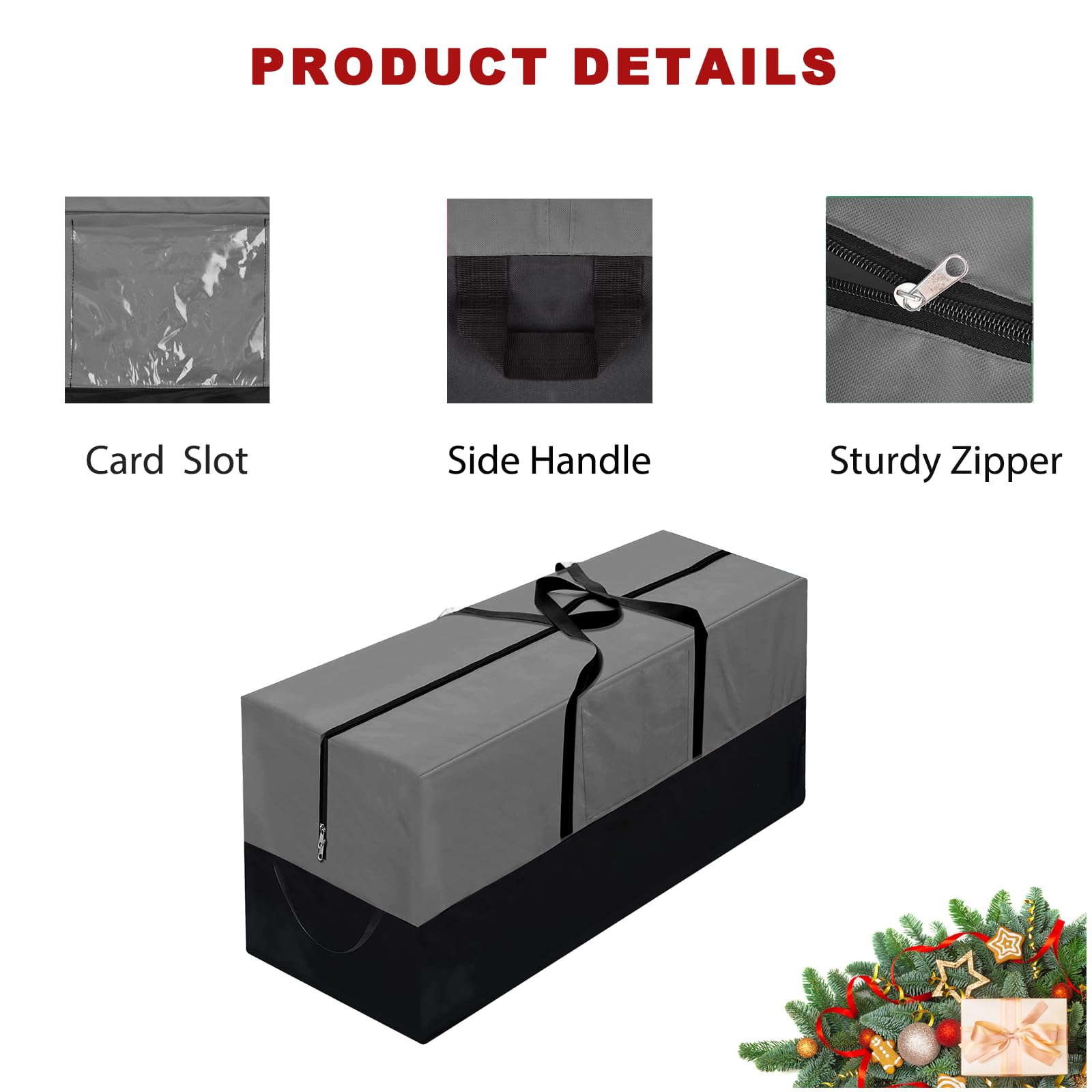 Amazon.com: Christmas Tree Storage Bag, Fits Up to 10 Ft Tall