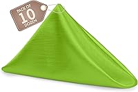 Vista 299 de Ultimate Textile -1 docena - Reversible Shantung Satin - Majestic - Servilletas de tela Majestic de 17 x 17 pulgadas color azul pizarra