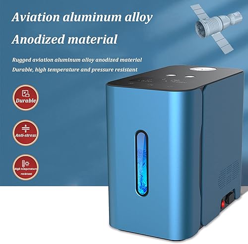 Miniatura 2 de Máquina de hidrógeno, generador de agua de hidrógeno, 99.99% de alta pureza, generador de agua de hidrógeno de bajo ruido H2, tecnología PEM, mejora