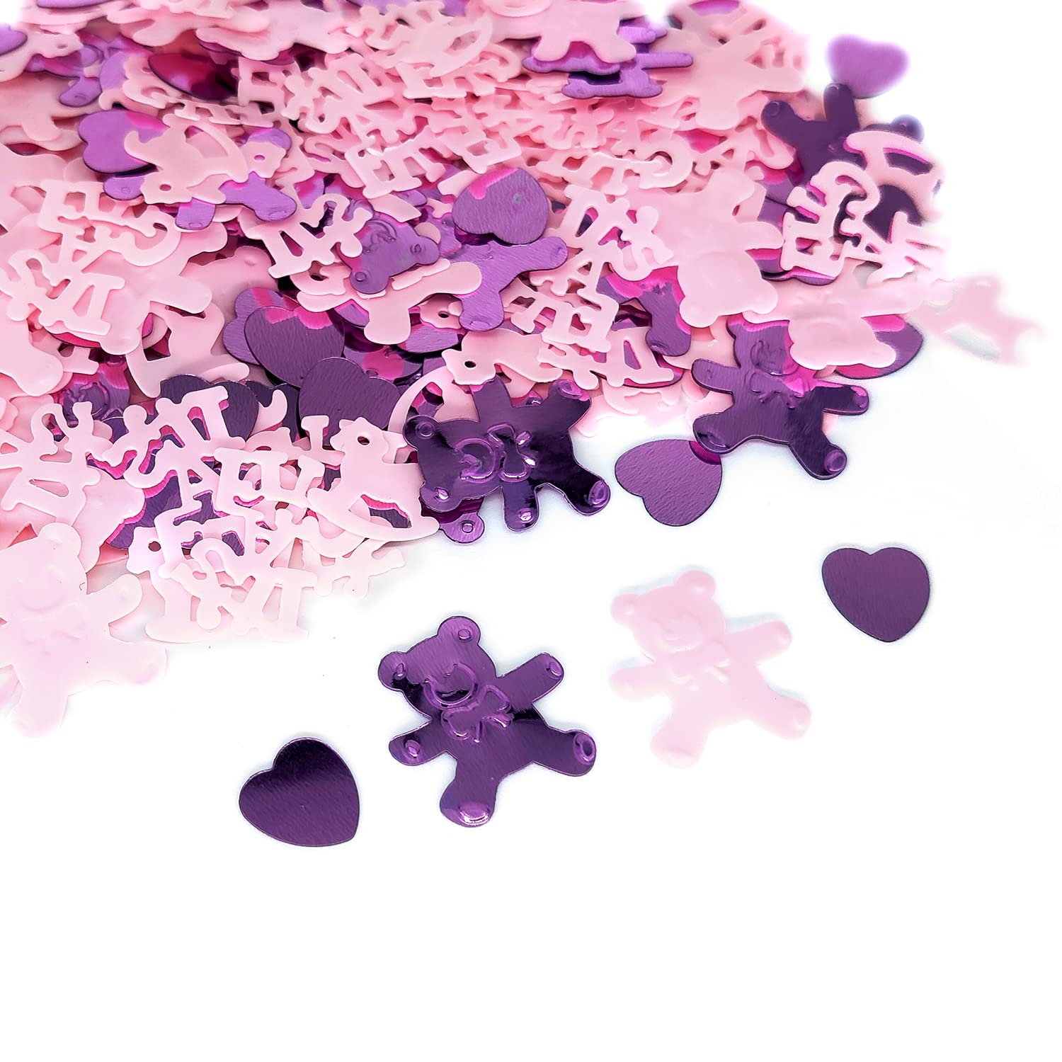 Buy Baby Shower Confetti Its A Girl, Glitter Confetti Sprinkles for