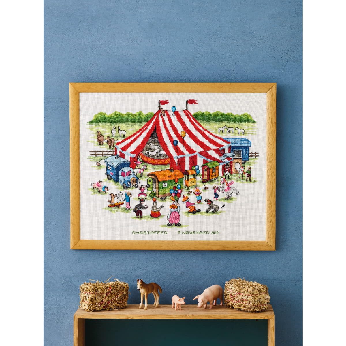 Permin Counted Cross Stitch Kit Circus