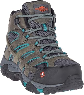 Merrell womens Moab Vertex Mid Waterproof Ct Work Shoes