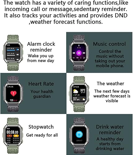 Miniatura 4 de KR06 Sports Smart Watch 1.8 pulgadas Bluetooth Call Music Play Asistente de voz Multi Deportes Modos Fitness Tracker (negro)