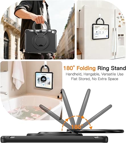 Miniatura 5 de BATYUE Funda para iPad 1011 (A16) Gen 20222025 Funda profesional a prueba de golpes de 10.911" con protector de pantalla, soporte para lápices,