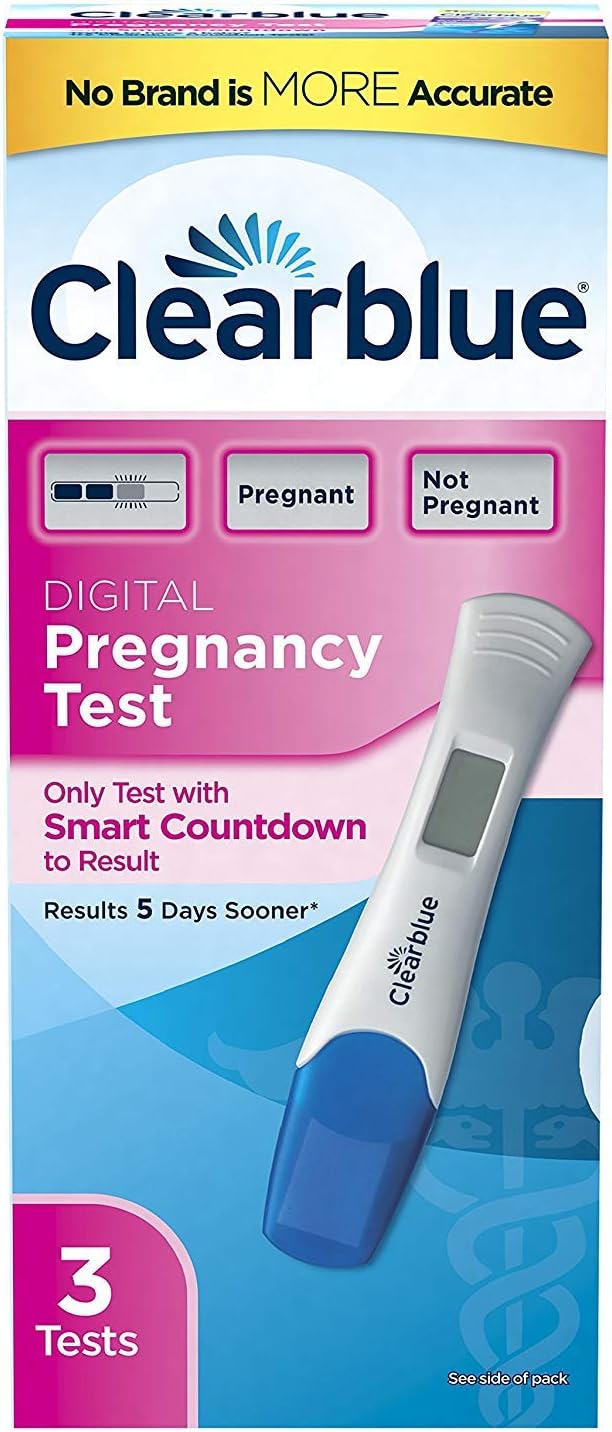 Buy Clearblue Digital Pregnancy Test With Smart Countdown 3 Count Online In Vietnam B0000b11we