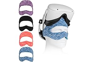 Emorgen Smooth Breathing Face Cover for Quest 3, Quest 2, and Valve Index