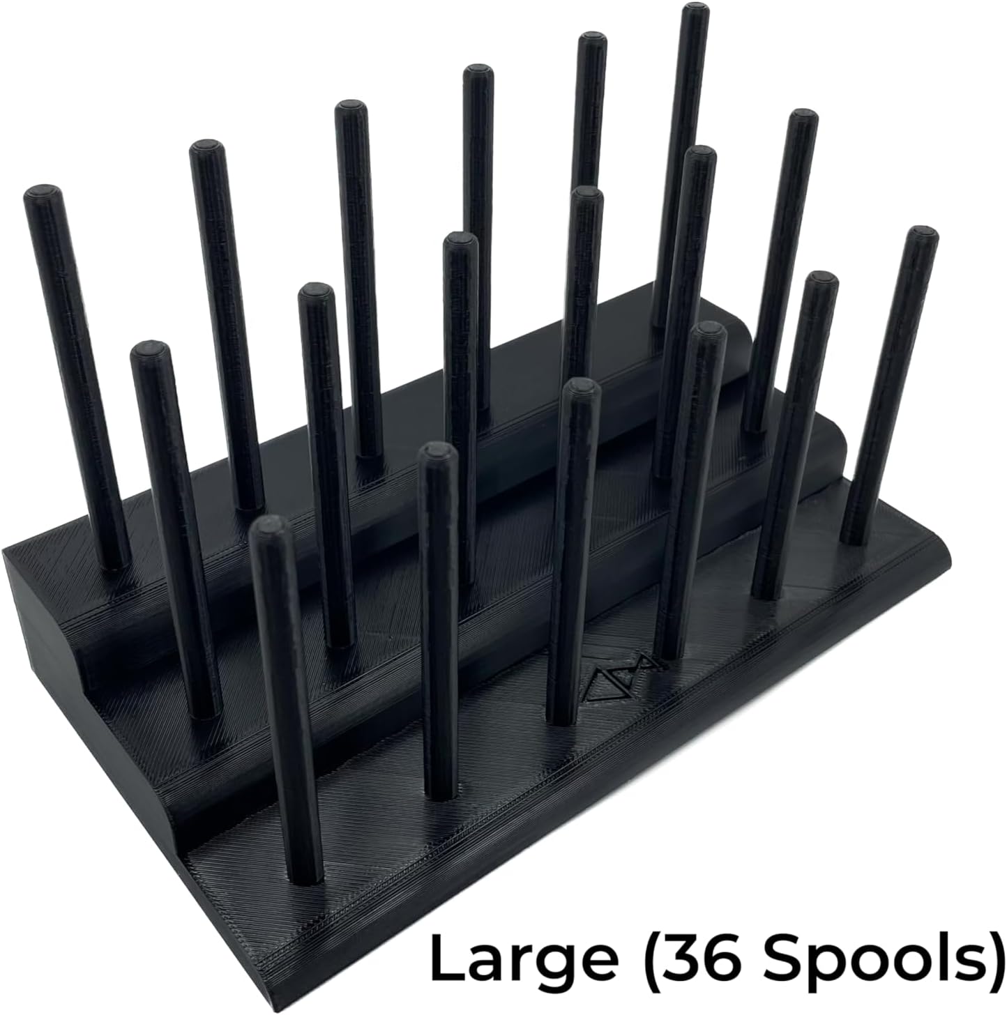 Fly Tying Thread Holder and Organizer – Spool Rack for Fly Tying Station, Desk Caddy, Made in USA