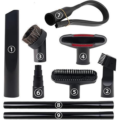Craftsman Vacuum Attachments 9 Piece Cleaning Accessories Kit