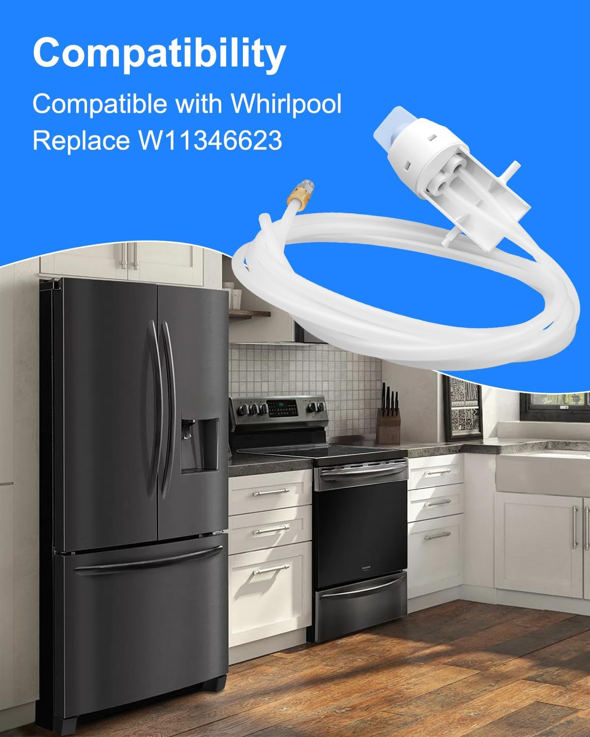 W11346623 Water Filter Housing Compatible with Whirlpool image 2
