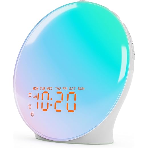 Sunrise Alarm Clock with Bluetooth Speaker