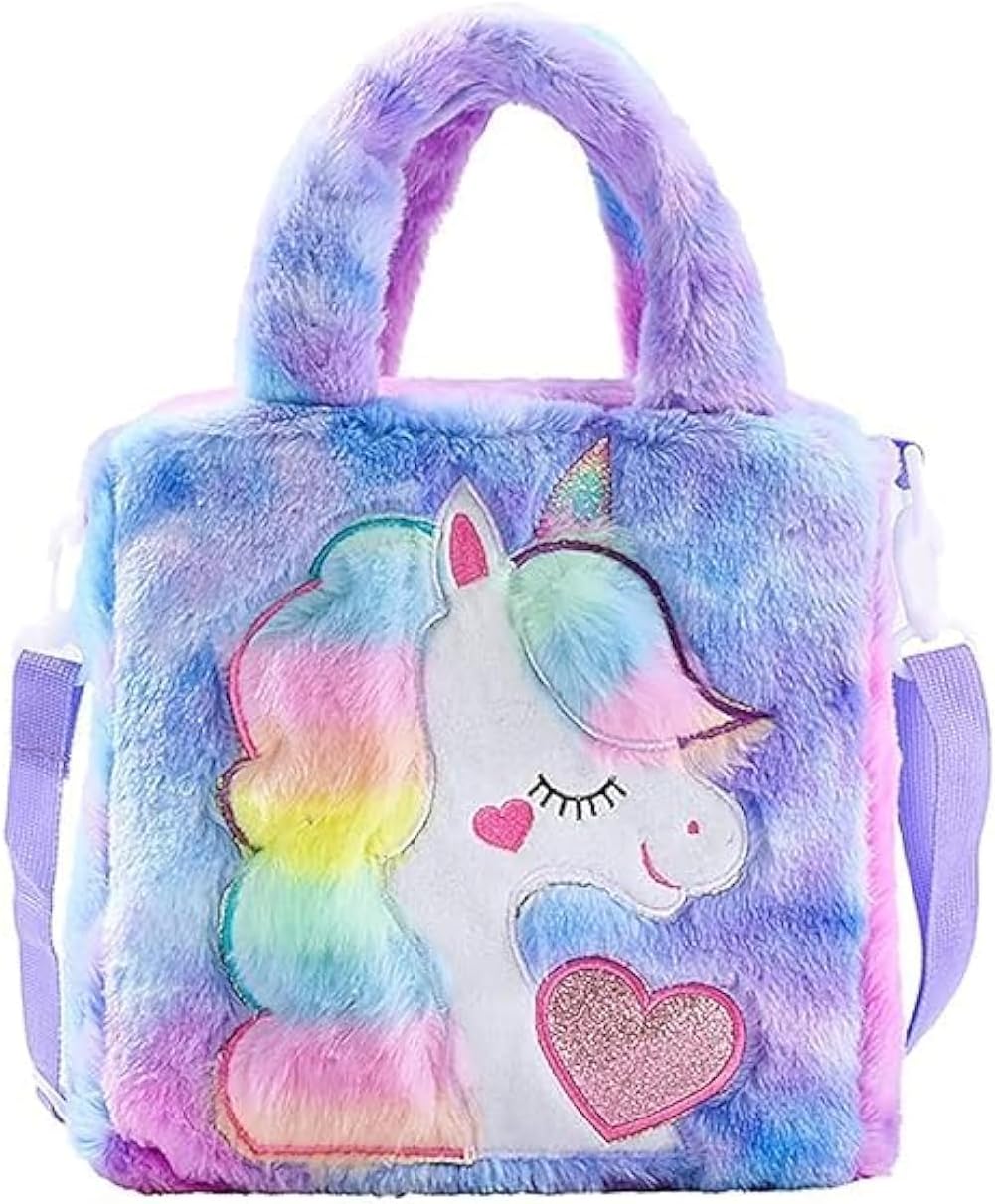 Unicorn Toddler Bag Princess Cute Crossbody Handbags Gift for Girls