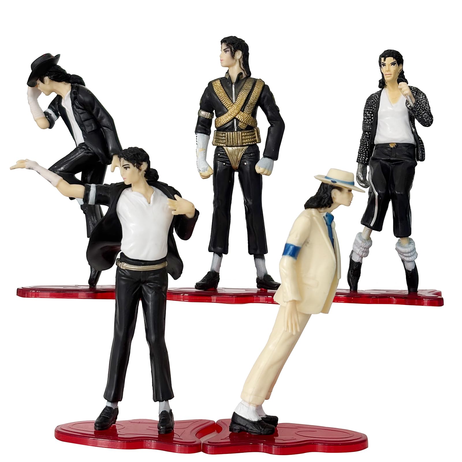 Action Figure Gift Rock King Classic Album Figures Playset Set of 5